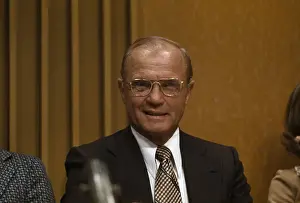 Columbus Prints: John Glenn at His Campaign Podium
