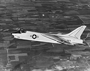 John Glenn Flying Plane