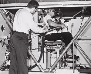 Cosmic Chronicle Prints: John Glenn, Jr. Training