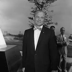 John Glenn Posing