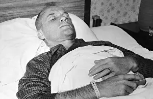 John Glenn Resting in Bed