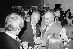Robert Schwarz Strauss Prints: John Glenn with Robert Strauss