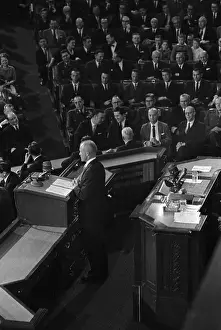 John Glenn Speaking in Congress