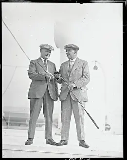 John H Prints: John H. Taylor and Sande Herd