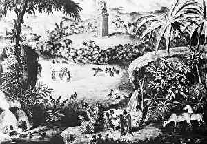 Paradise Prints: John Herschel'S Lunar Temple & Lnadscape