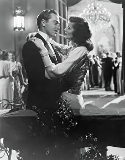 Face To Face Prints: John Howard and Katharine Hepburn
