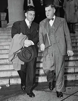 Huty32804 Prints: John Howard Lawson And Robert Kenny