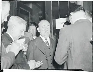 Oconnor Prints: John J. O'Connor with Reporters