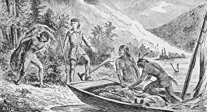Trip Prints: John Jacob Astor Buying Fur From Indians