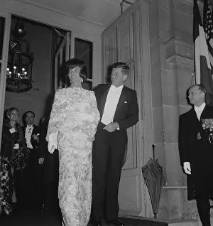 John and Jacqueline Kennedy