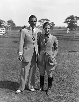 Writer Prints: John and Janet Lee Bouvier at Horse Show