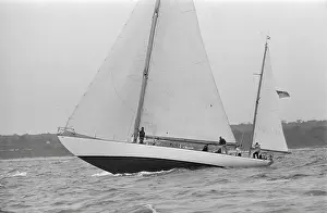 Coast Guard Prints: John Kennedy aboard the Manitou