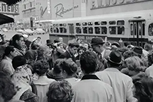 John Kennedy Greeting People