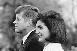 South Lawn Prints: John Kennedy and Jacqueline Kennedy