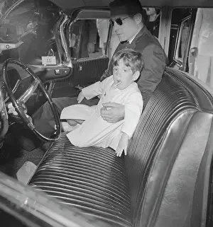 Memorial Day Prints: John Kennedy Jr. Waiting for His Father