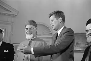 John Kennedy Meeting Paul Butros Meouchi