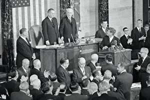 John Kennedy Receiving Applause