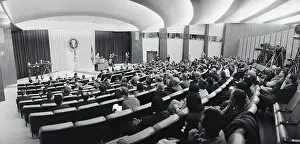 Auditorium Prints: John Kennedy Speaking at Conference