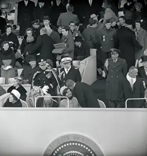 John Kennedy Talking to Jacqueline