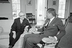 John Kennedy and Walter Hallstein