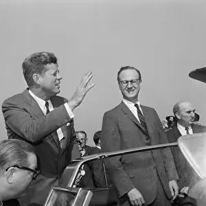 John Kennedy Waving