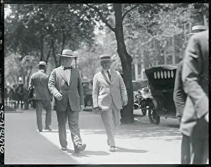 John L Prints: John L. Lewis En Route in Capitol