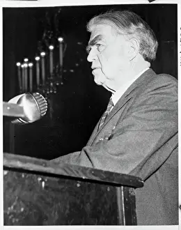 John L Prints: John L. Lewis Giving a Speech