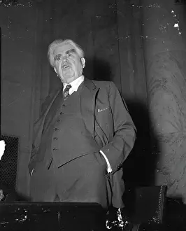 John L Prints: John L. Lewis Interrupting Senate Labor Subcommittee