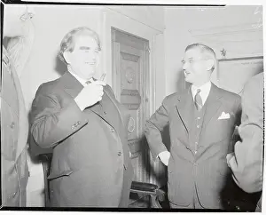 John L Prints: John L. Lewis at Labor Conference