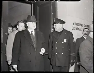 John L Prints: John L. Lewis Leaving Courthouse