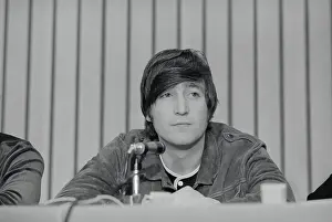 The Beatles Prints: John Lennon at a Press Conference