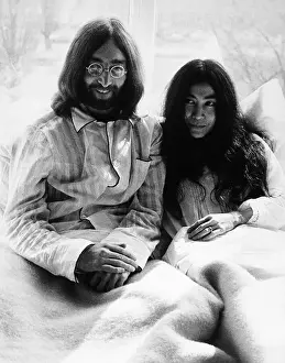 Honeymoon Prints: John Lennon and Yoko Ono in Bed