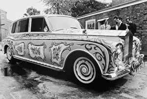 Songwriter Prints: John Lennon's Psychedelic Rolls Royce