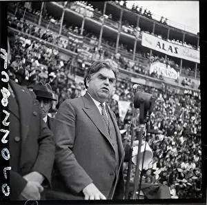 John L Prints: John Lewis Addressing Stadium Crowd