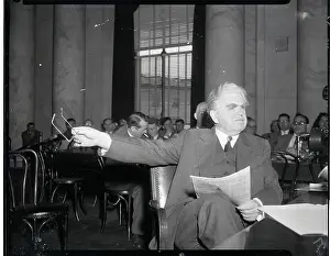 John L Prints: John Lewis Seated with Newspaper