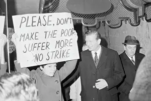Indifference Prints: John Lindsay Entering Strike Picket Zone