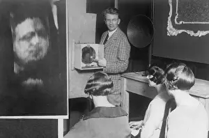 Displaying Prints: John Logie Baird Demonstrating Television
