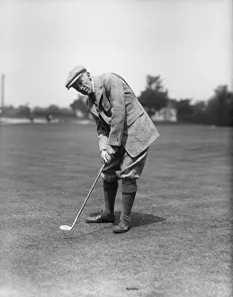 John M Ward Playing Golf