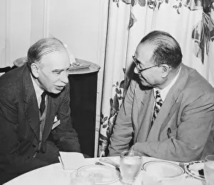 Economics Prints: John Maynard Keynes and Dr. H. H. Kung