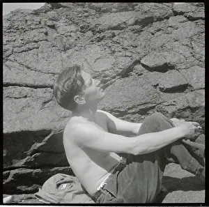 John McDonald Relaxing on Shore