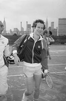 John McEnroe Prints: John McEnroe, American Tennis Player