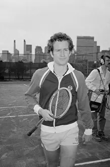 John McEnroe Prints: John McEnroe, American Tennis Player