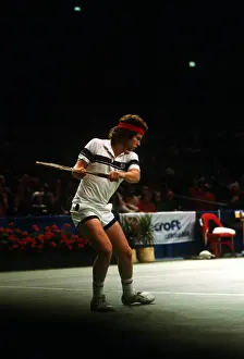 John McEnroe Prints: John McEnroe Playing Tennis