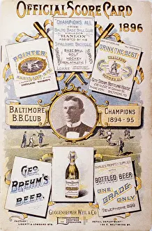 Arc0006085 Prints: John McGraw 1896 Baltimore