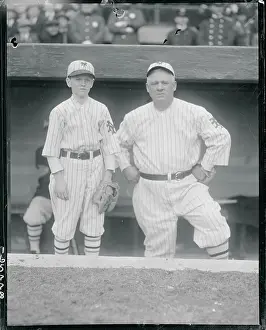 John McGraw with Arthur McQuade