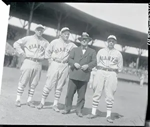 John J Prints: John McGraw with Players