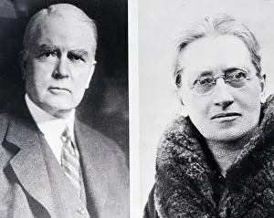 Economist Prints: John Mott and Emily Balch