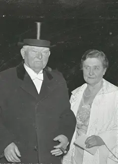 John Nance Garner Arriving with Wife
