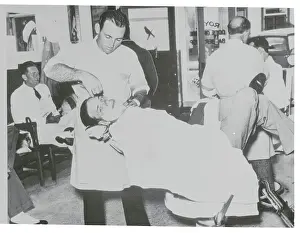 Bradenton Prints: John Pepper Martin Shaving