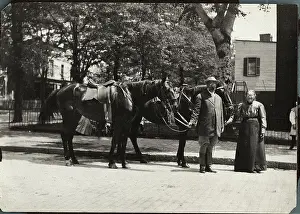 John Philip Sousa With Two Horses and a Woman
